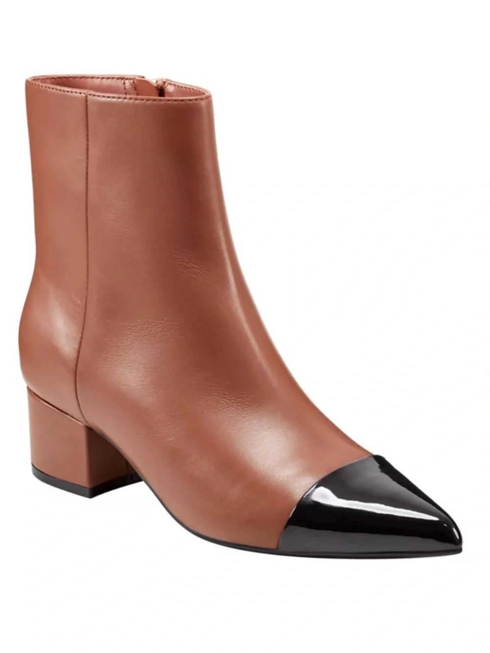 Marc Fisher Jelanie2, Dark Natural Leather, Size 8, NWT